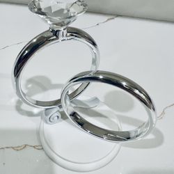 Wedding Rings Cake Topper 