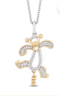 Tigger diamond necklace-Brand New
