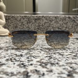 Cartier Diamond Cut Glasses 