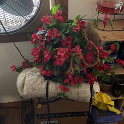 Pretty Fake Red Plants