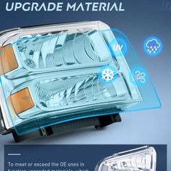 headlights For Ford F250, 350, 450, 550