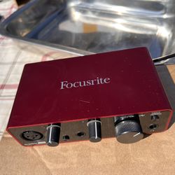 Focusrite Scarlet Solo 3G Interface