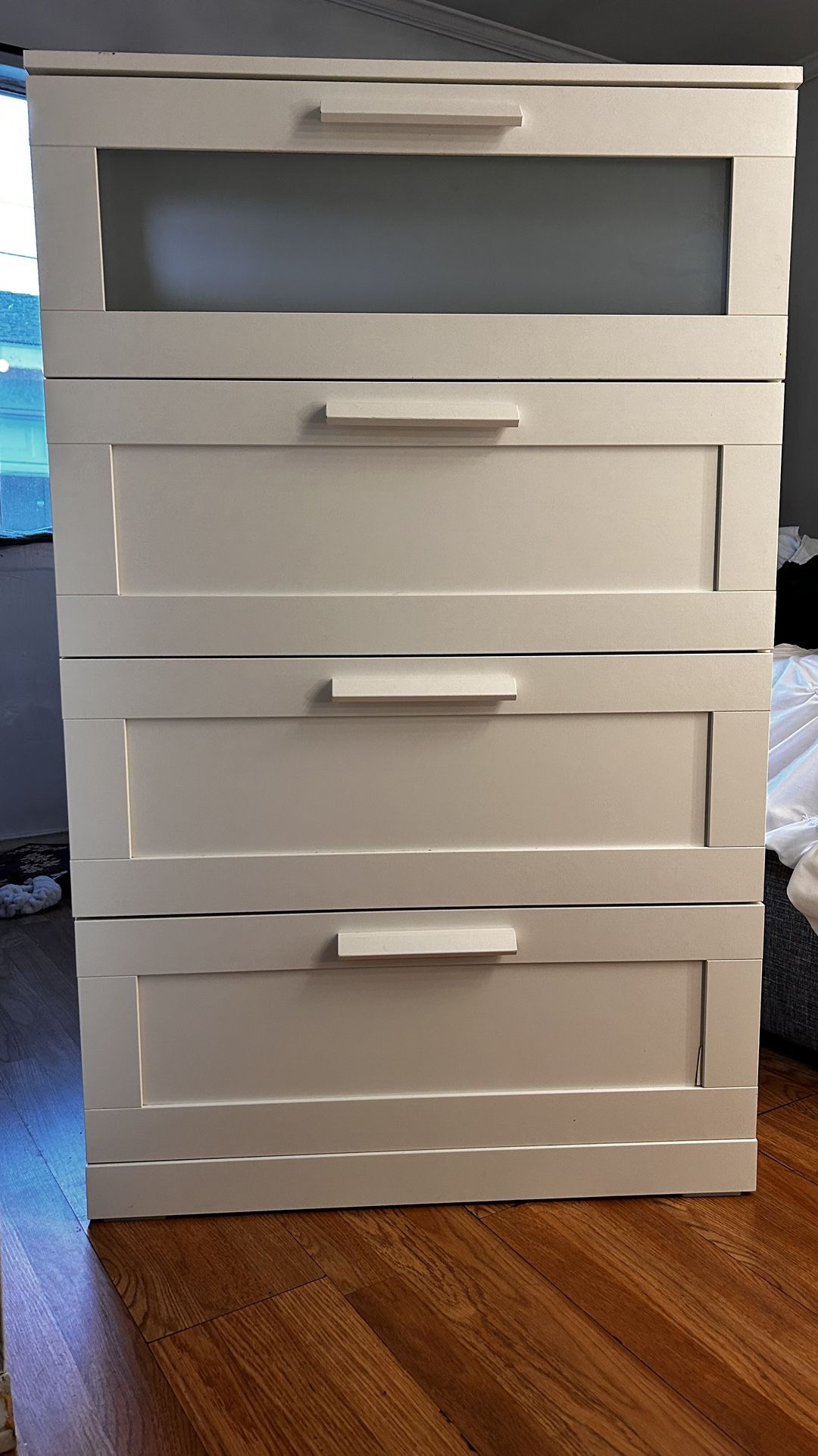 White Ikea Dresser 
