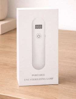 Portable UVC Sterilizing Lamp – Rechargeable – New