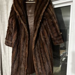 Vintage Mink Fur Coat