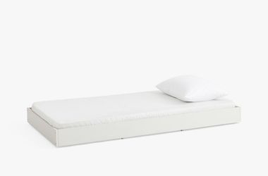 Trundle. Pottery Barn Full Size Trundle  White Wood Juliette Trundle 