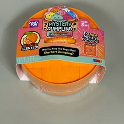 RMS Viral Mystery Dumpling Sherbert Edition Orange Scented Crazy Fun Bun Squishy