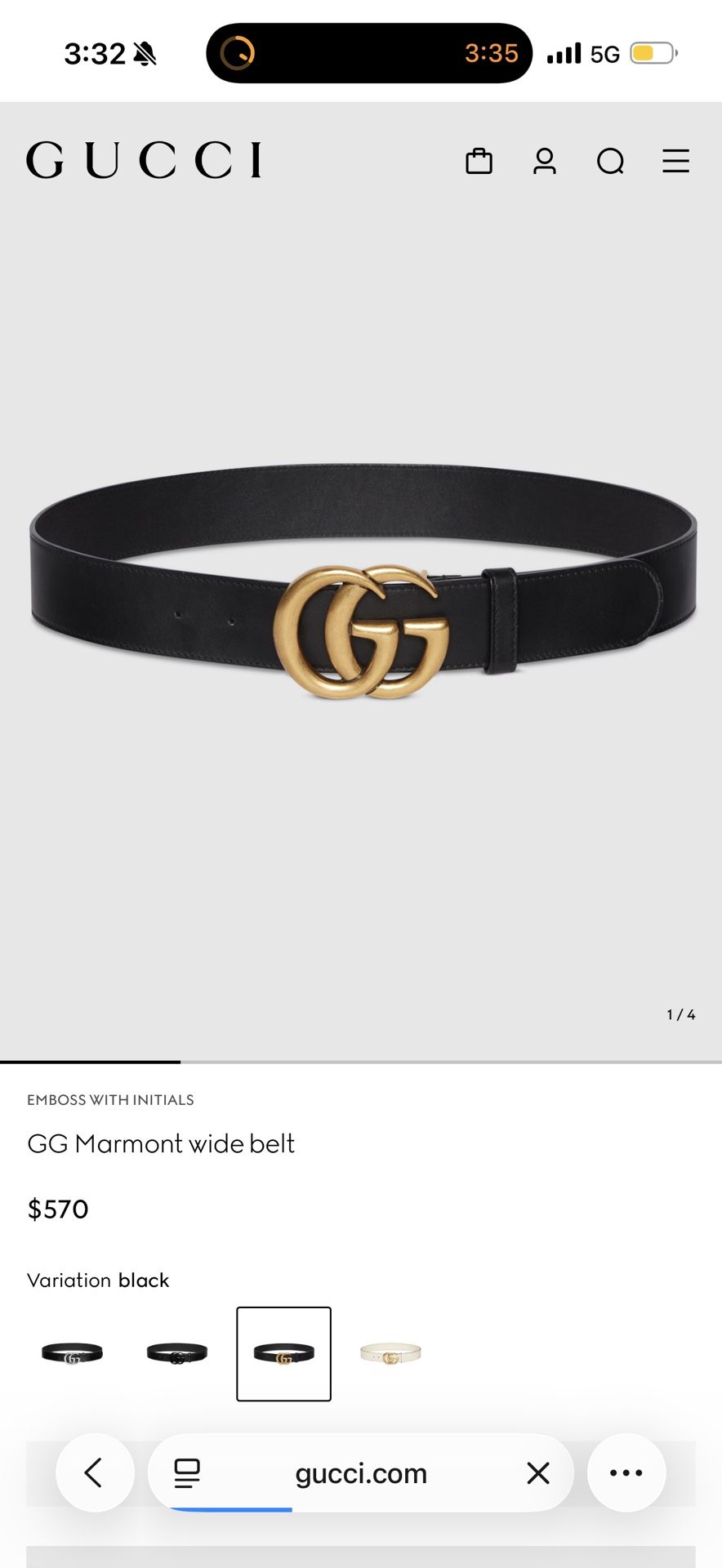 Gucci Belt