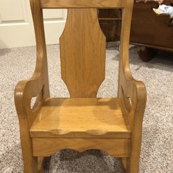Childs Wood Rocker