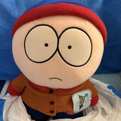 NEW Vintage South Park Stan 14” Plush Doll 1998 Comedy Central