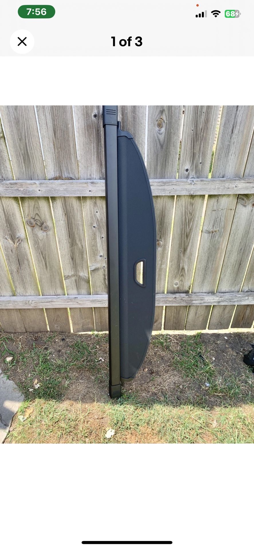 GENUINE MERCEDES BENZ GLB 2019/23 REAR PARCEL Screen COVER BLACK Car Auto