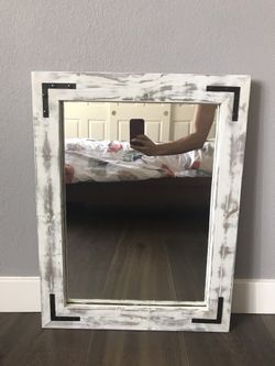 Handmade wall mirror