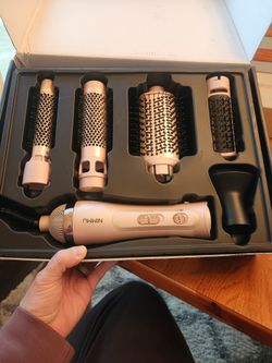 Nimmu Blow Dryer Brush Set, 5-in-1 Hot Air  All-in-One Hair Styler for Salon Blowouts(AM73)