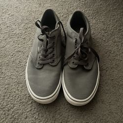 Grey Vans - Size US Men 10
