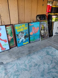 Elmo Sesame Street The Lion King Shark Tale Nemo Stretch