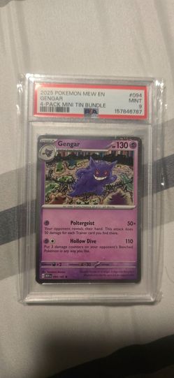 Gengar cosmo psa 9