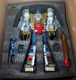 🟢 King Grimlock Reximus Prime. 4th Party MP-08, Oversized Metallic Ver.