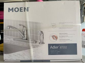 NEW IN BOX MOEN  KITCHEN FAUCET *CHROME*