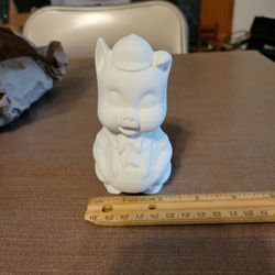 Bisque Ready-to-paint Pig