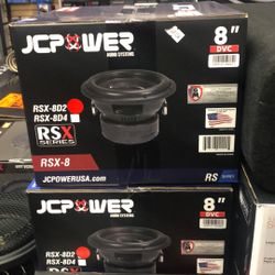 Jc Power Rsx 8 Inch Subwoofer On Sake Today For 119.99