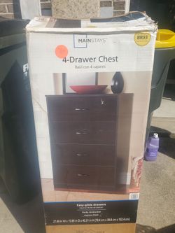 Mainstays 4-Drawer Chest