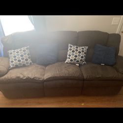 brown couch