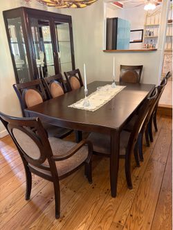 Rectangular Dining Table in Espresso Finish