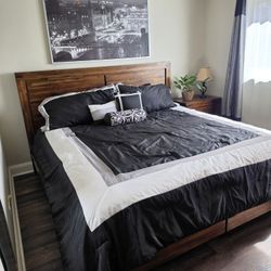 Solid Wood King Bedroom Set