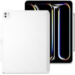 MAGEASY CoverBuddy For 2024 IPad Pro 13" - IPad Pro Case Compatible With Magic Keyboard For IPad Pro (M4), Enhanced Thickness & Heat Dissipation - Whi