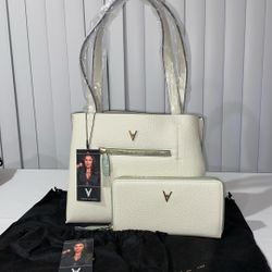Vanessa Williams Tote Bag and Wallet Set