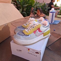 Nike Air Force 1 Shadow "Patchwork" Size 6