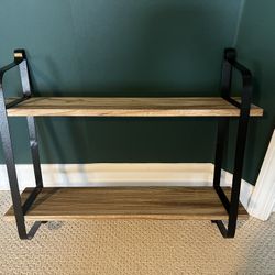 Two Tier Floating Shelf