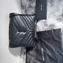 YSL Lou Lou large quilted bag