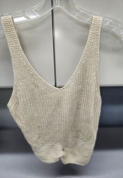 Active USA Knit Tank Top Size Large
