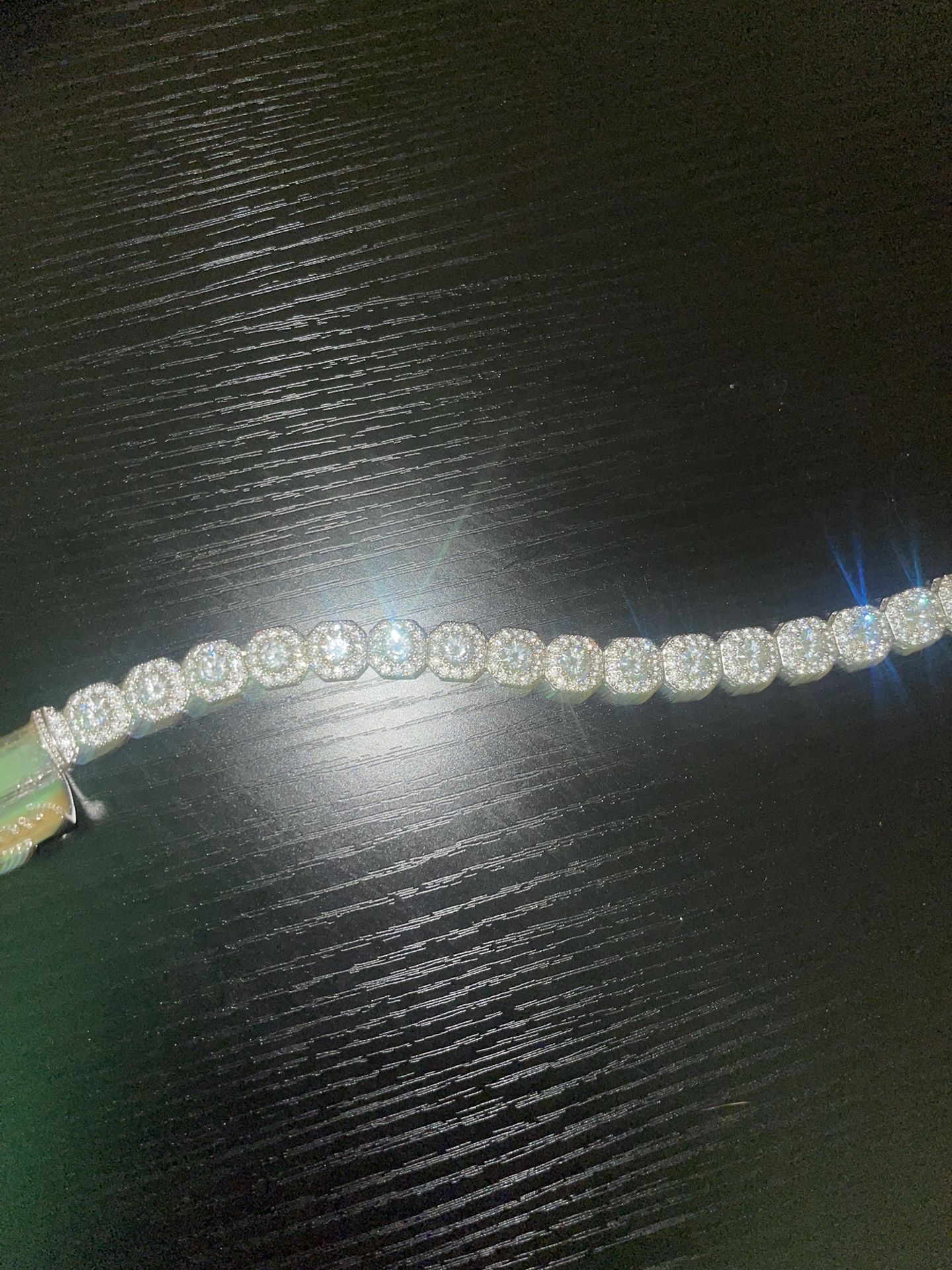 6inch Gold Plated Tennis Bracelet