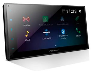 Pioneer DMH-1600NEX 6.8" Double-Din Digital Multimedia Receiver - Built in Bluetooth, Wired Apple CarPlay and Android Auto, Touchscreen, Rear Camera I