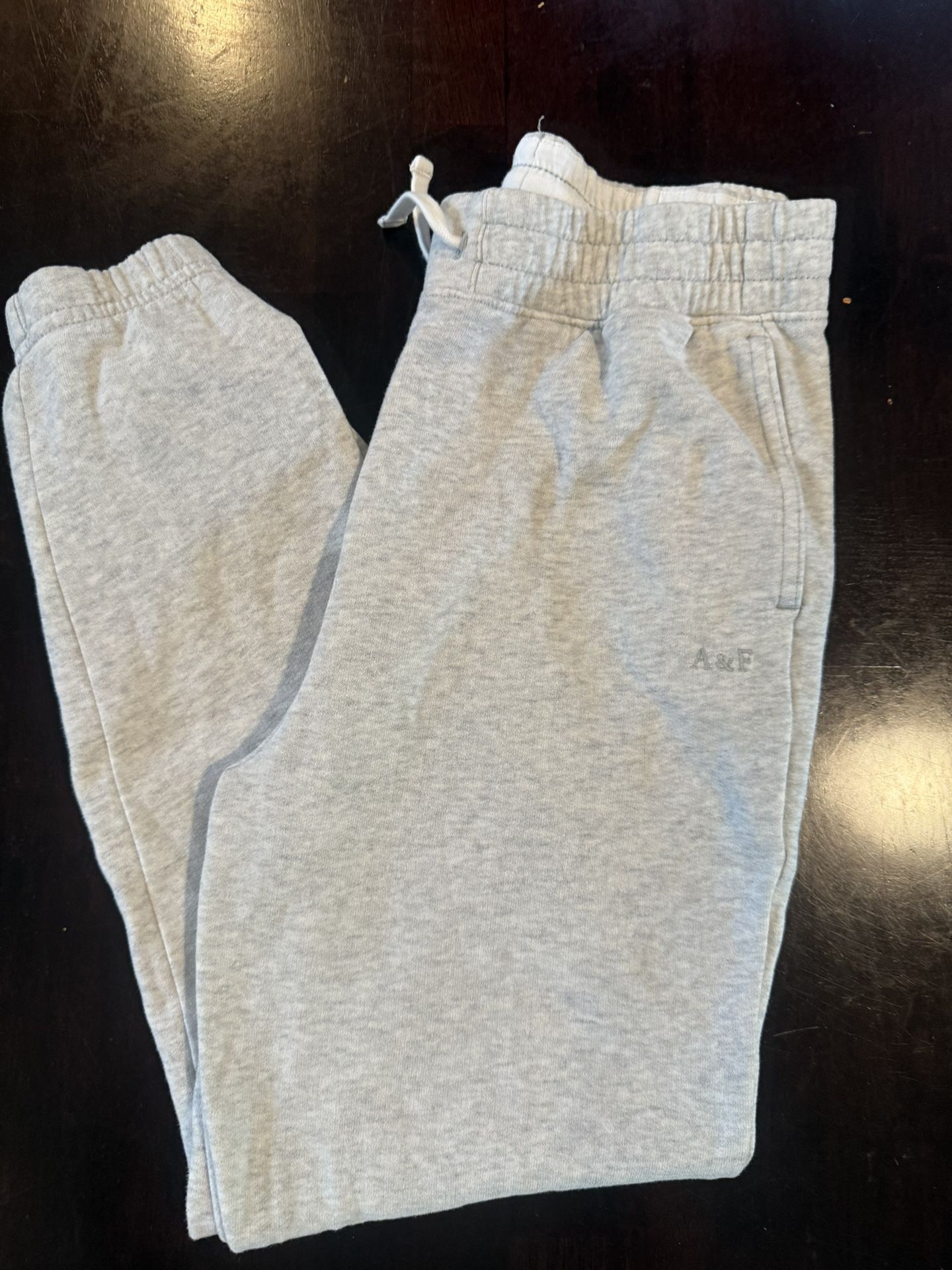 Kids A&F Gray Sweat Pants