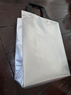 Silver gift bags