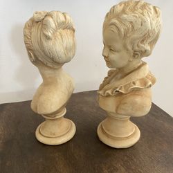 Antique Bust Sculptors $40ea. Or Both $60