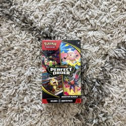 Pokemon “Perfect Order” Booster Bundle (Sealed)