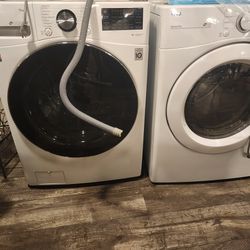 LG Washer And GAS dryer