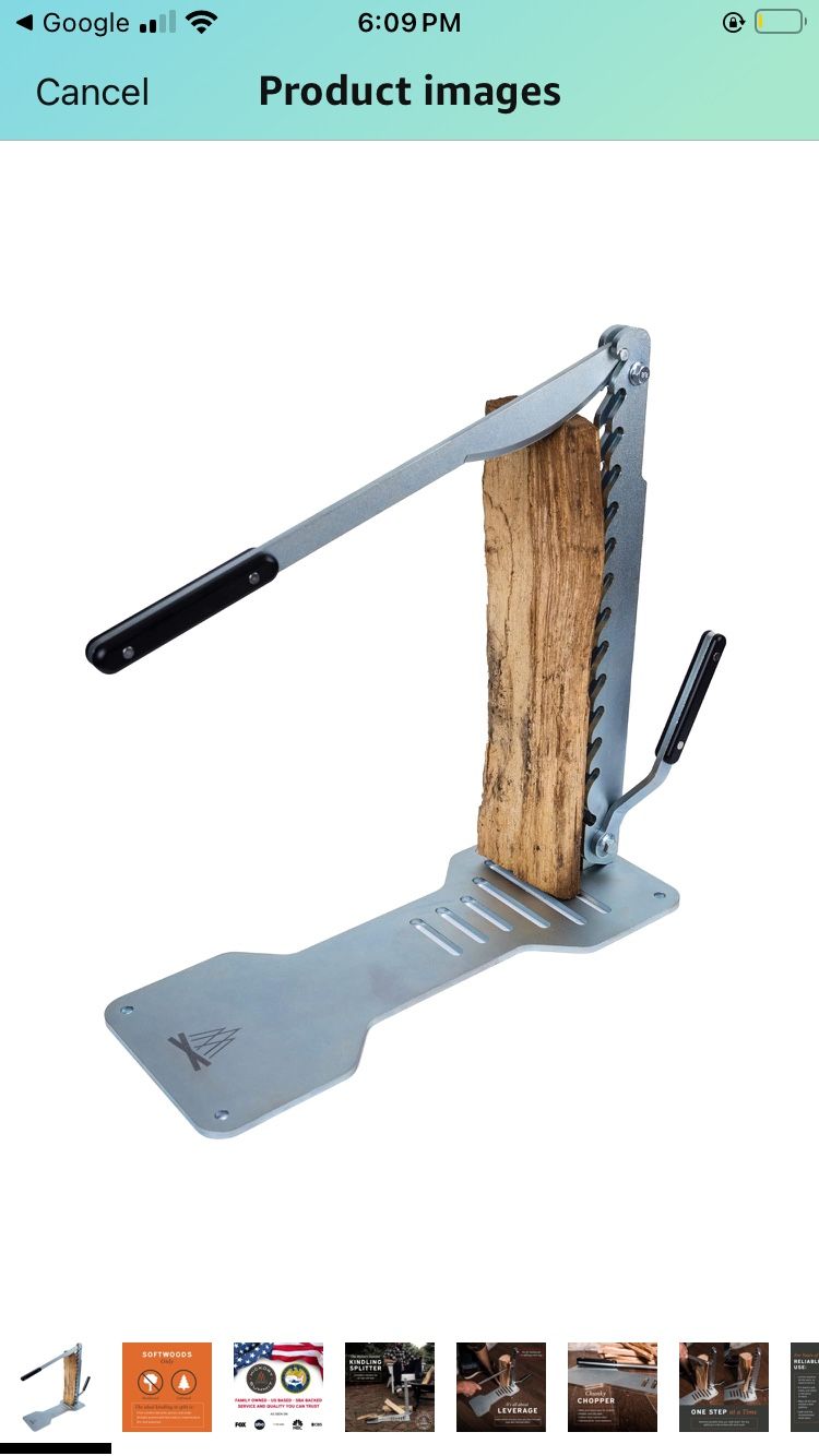 firewood kindling Splitter- Indoor or Outdoor - Wood Splitter fire Cracker kindling Maker
