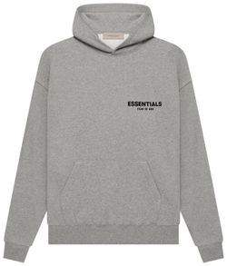 Dark Grey Essentials Hoodie