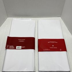 2 count tissue paper 90 sheets each NEW