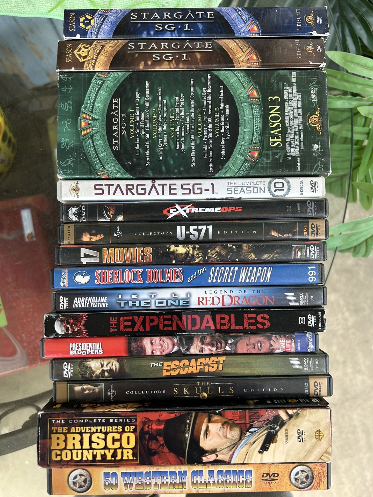 Movie DVDs And Cassettes