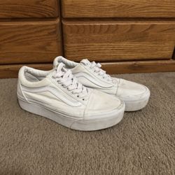 White Fans Size 8.5w 7m
