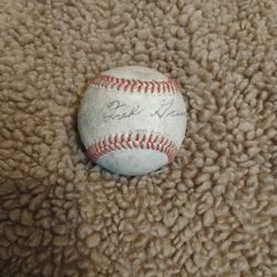 Fred Green Autographed Baseball 