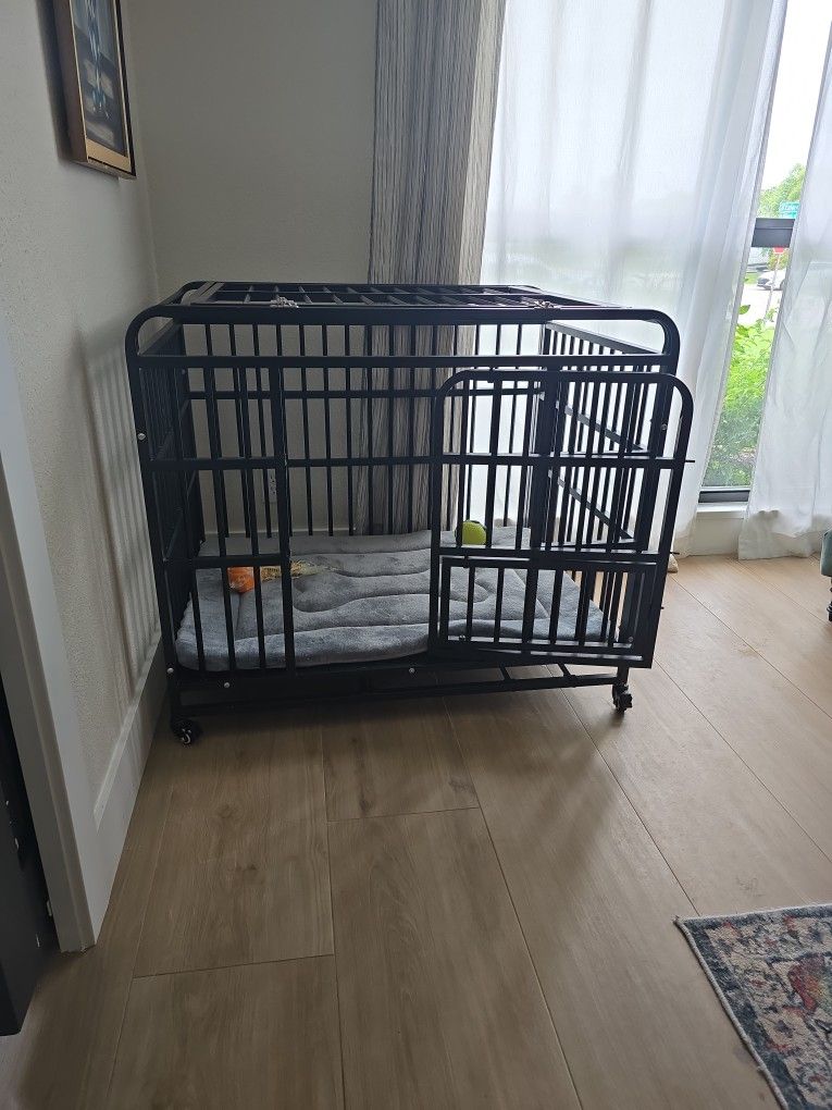 Heavy Duty Dog Crate For Large Dogs