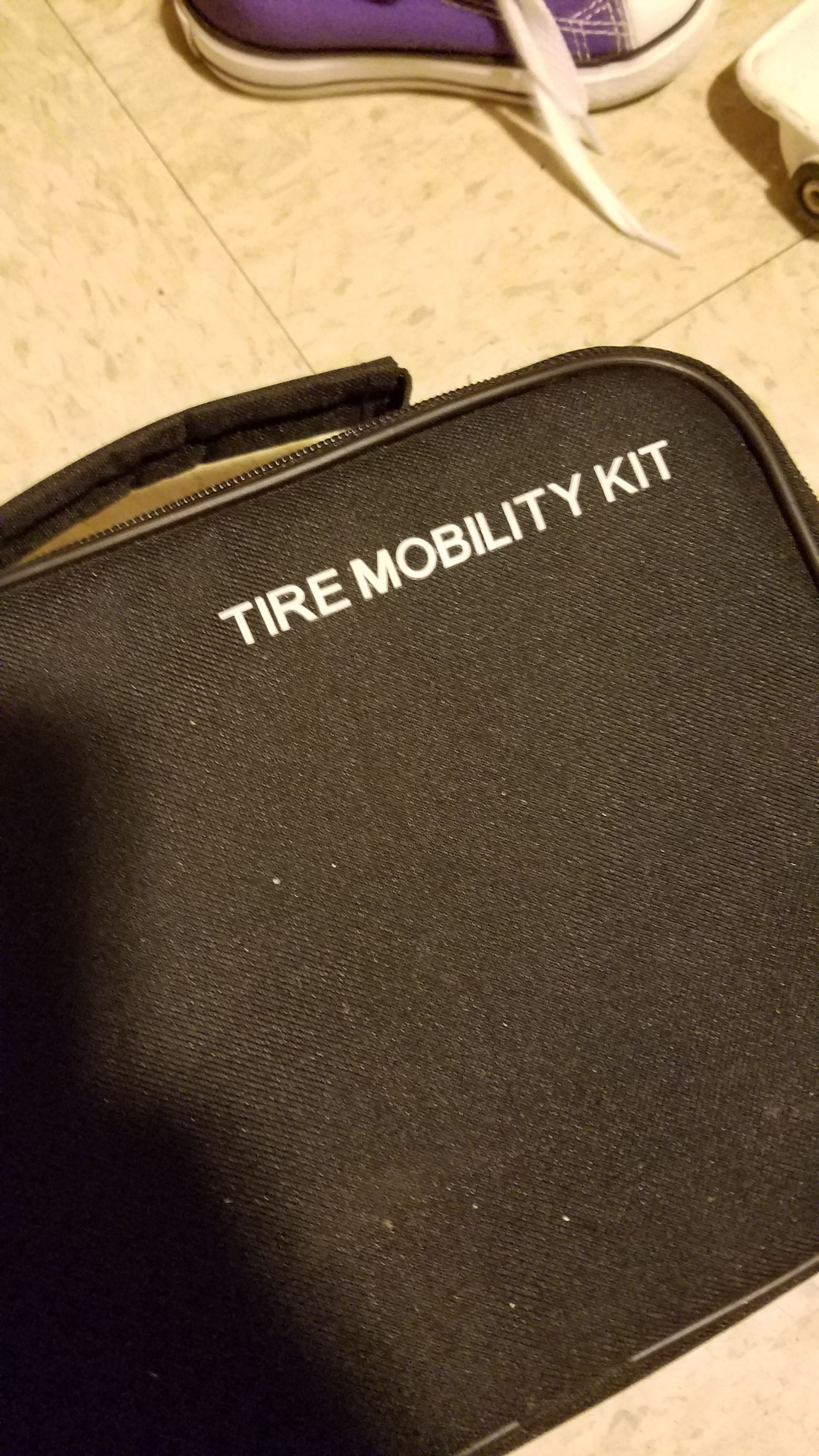 Tire mobility kit