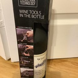 New wine tools in a bottle